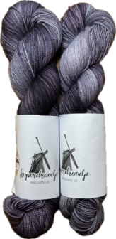 Koperdraadje merino sok High Twist kleur &quot;Hortensia blauw&quot;