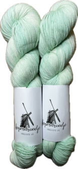 Koperdraadje merino sok High Twist kleur &quot;Smintje&quot;