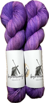 Koperdraadje merino sok High Twist kleur &quot;Spaanse margriet&quot;