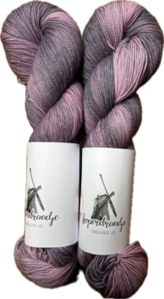 Koperdraadje merino sok High Twist kleur &quot;Zeeraket&quot;