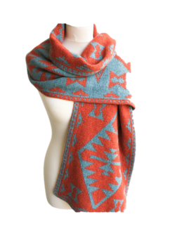 IKAT Shawl patroon Nederlands en Engels